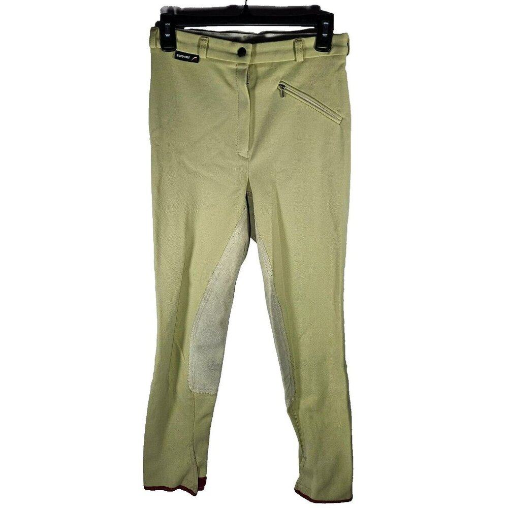 Eurostar Full Seat Riding Breeches Women's 29x26" Tan Slim Equestrian Pant